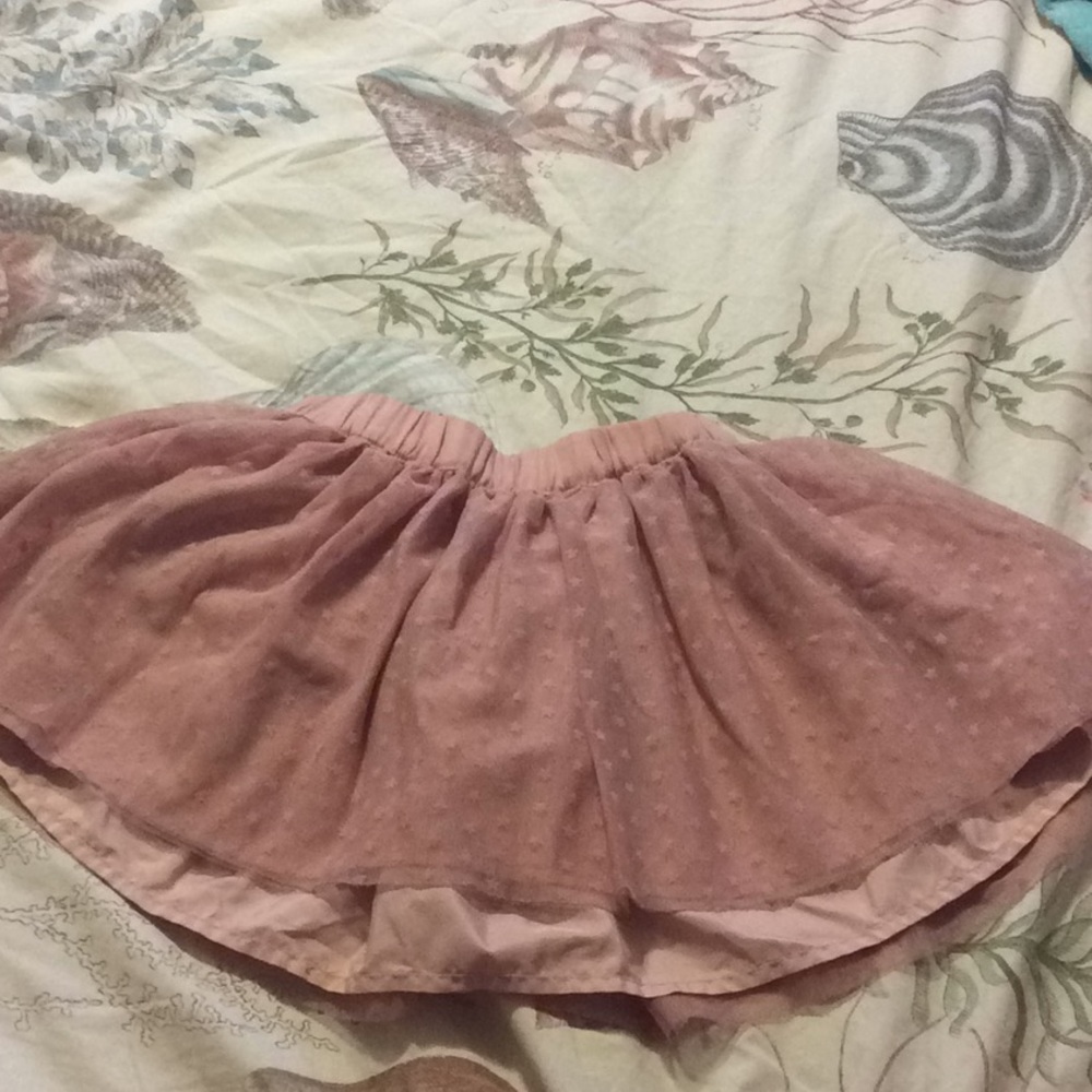 Mauve skirt